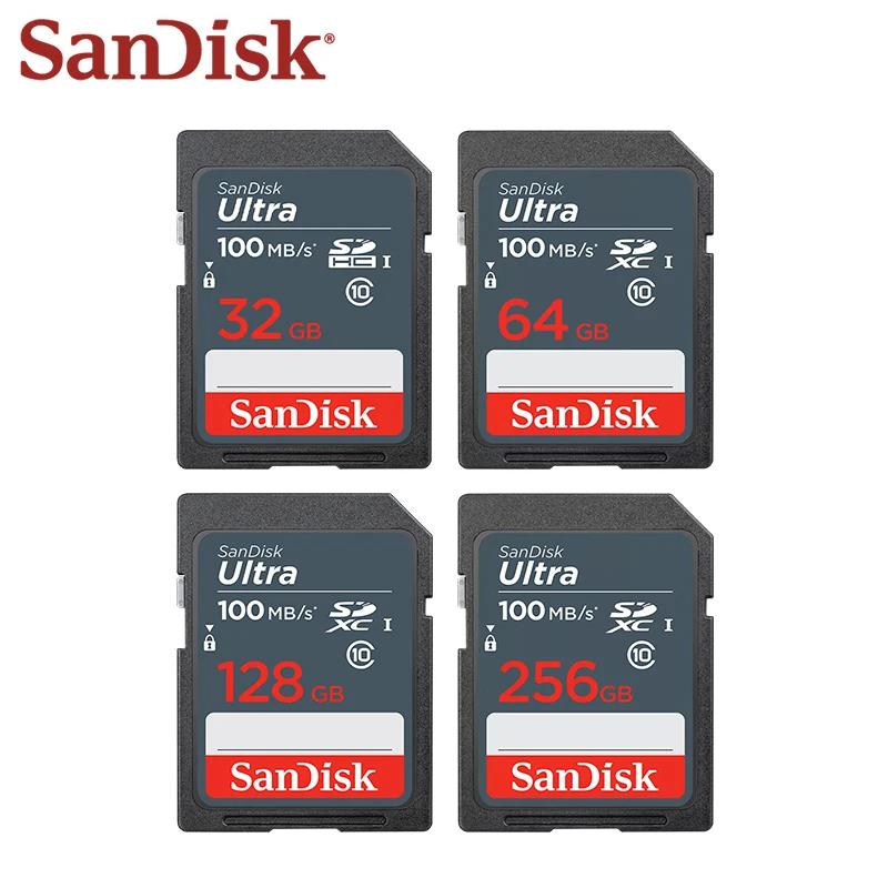 SanDisk ī޶ SD ޸ ī, Ŭ 10, 16GB, 32GB, 64GB, 128GB, 256GB 丮 ÷ ī,  SDXC ī,  Ǯ HD 1080P